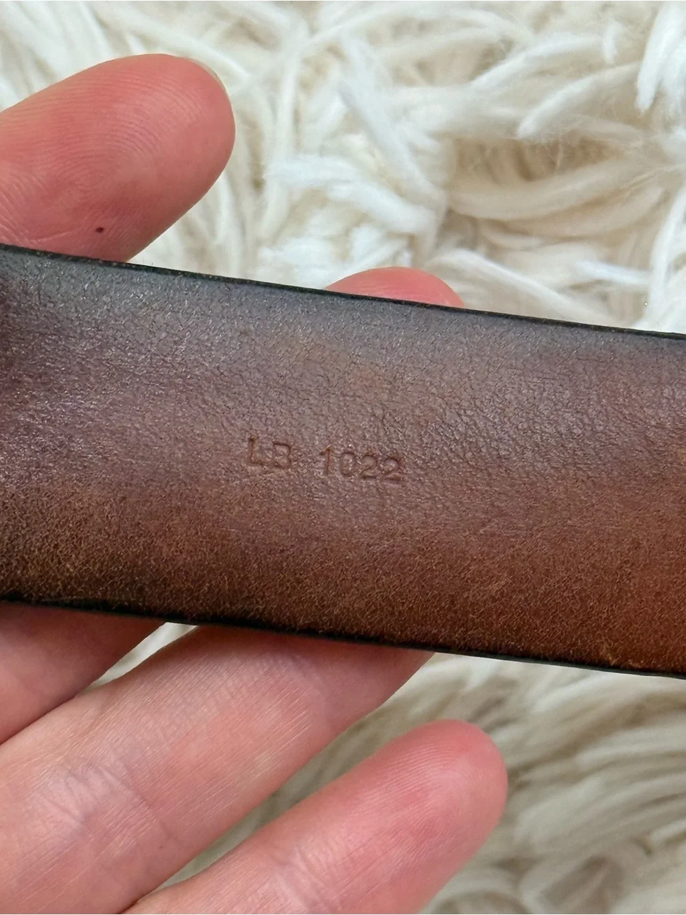 Louis Vuitton Damier Ebene Inventeur Belt Brown Leather 40” x 1”